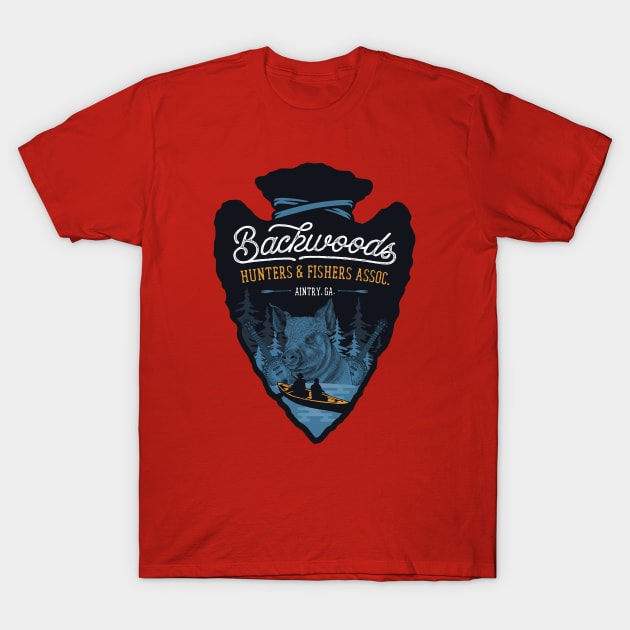 Cahulawassee River Paddle 1972 T-Shirt by FITmedia